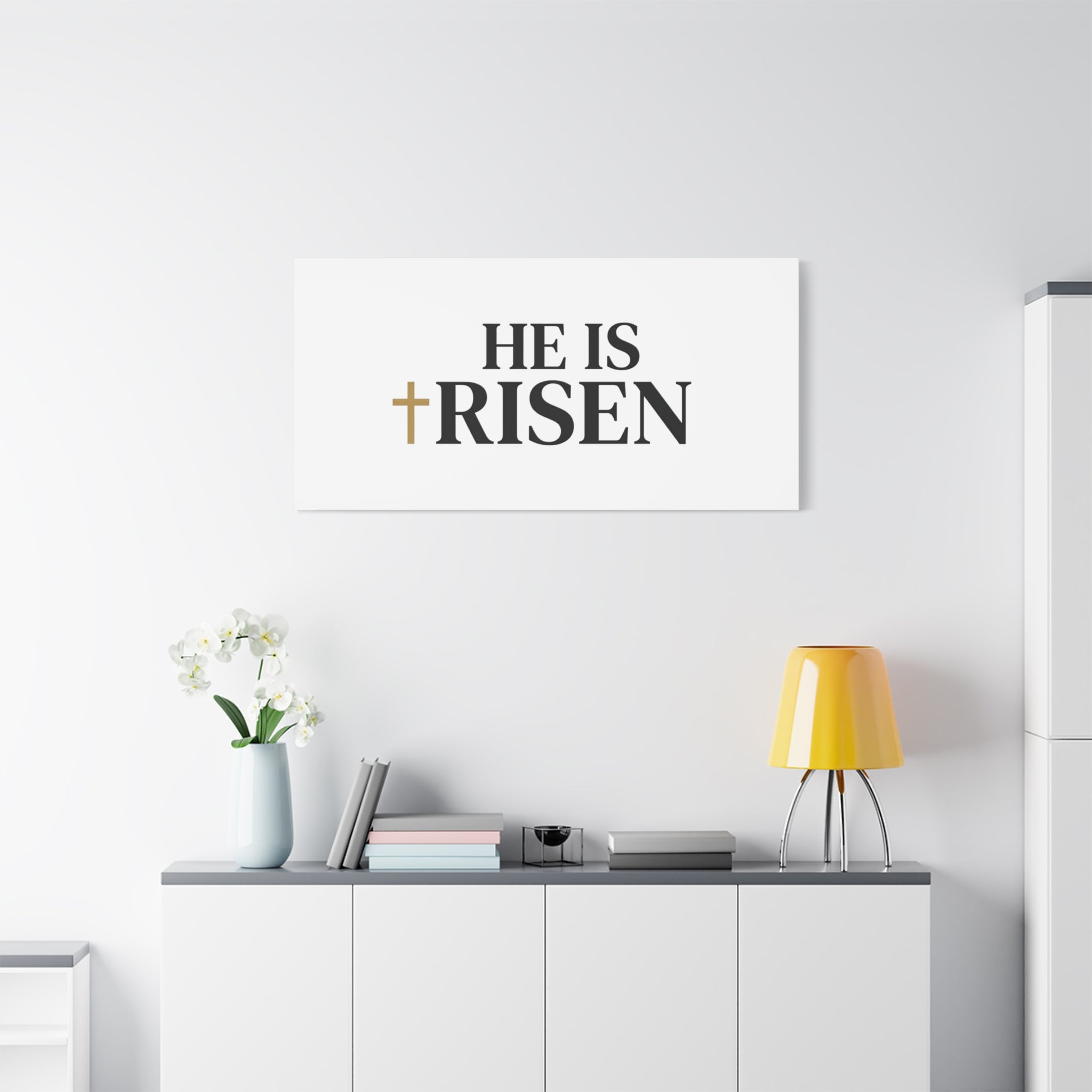 He Is Risen Canvas Print