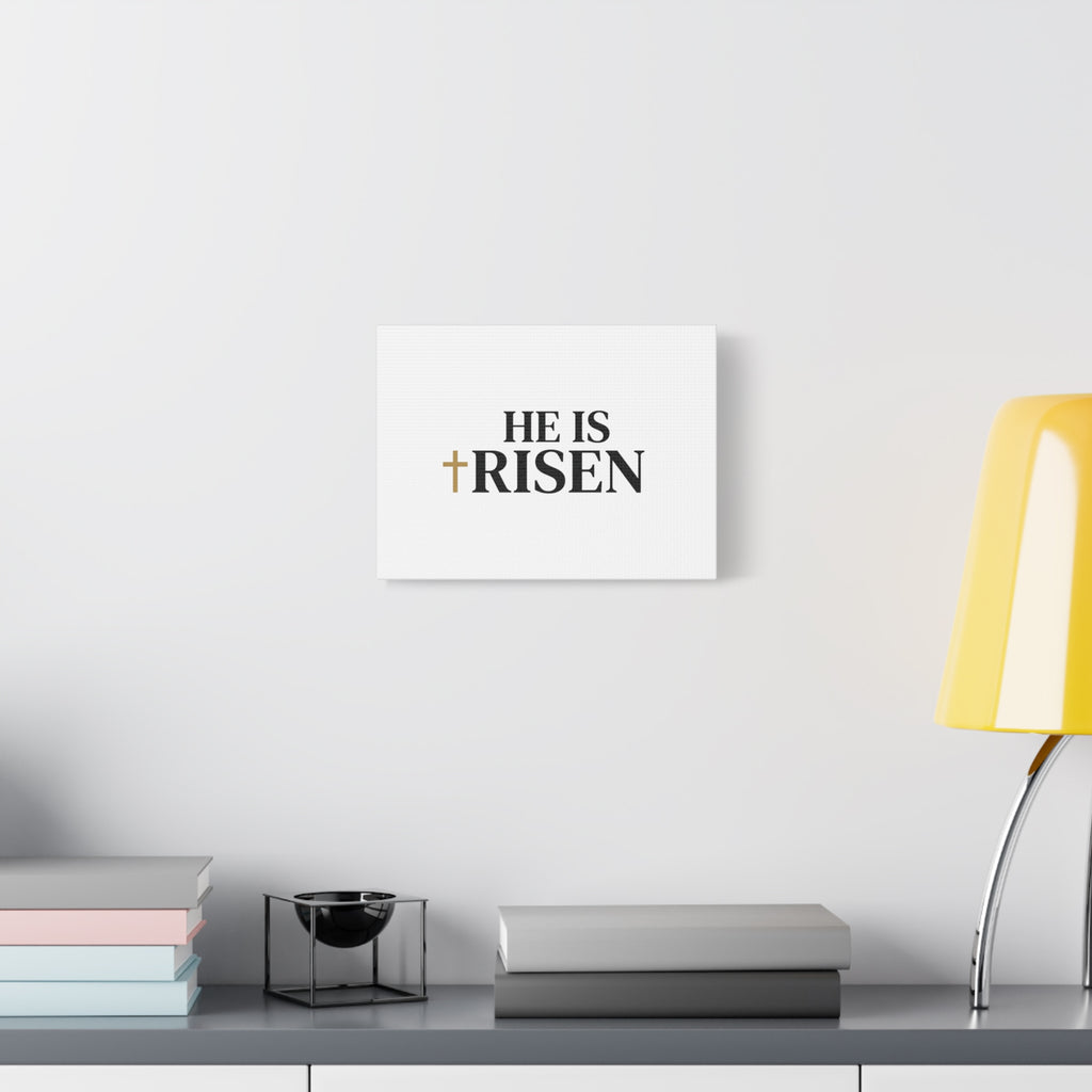 He Is Risen Canvas Print