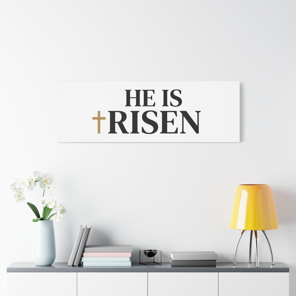 He Is Risen Canvas Print