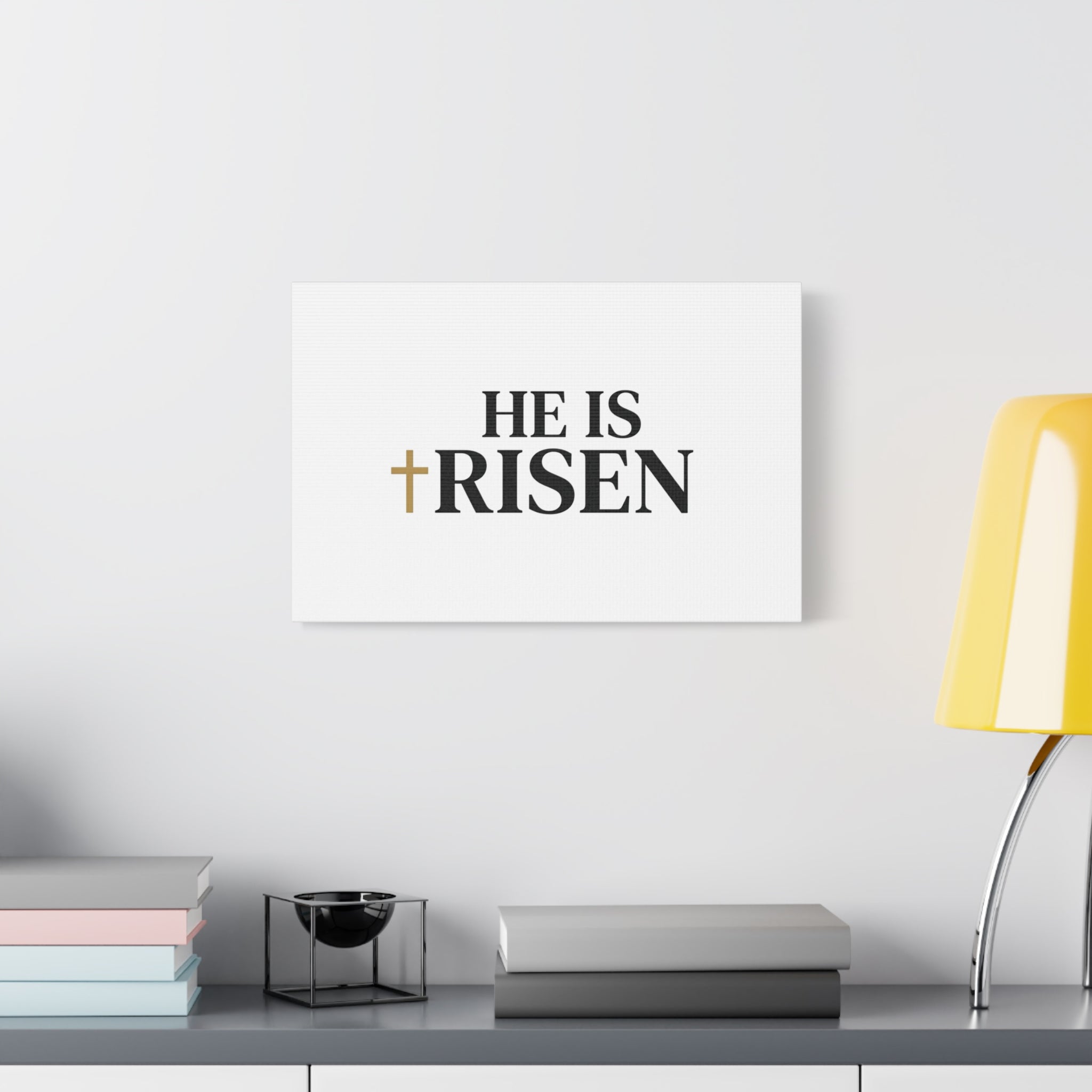 He Is Risen Canvas Print