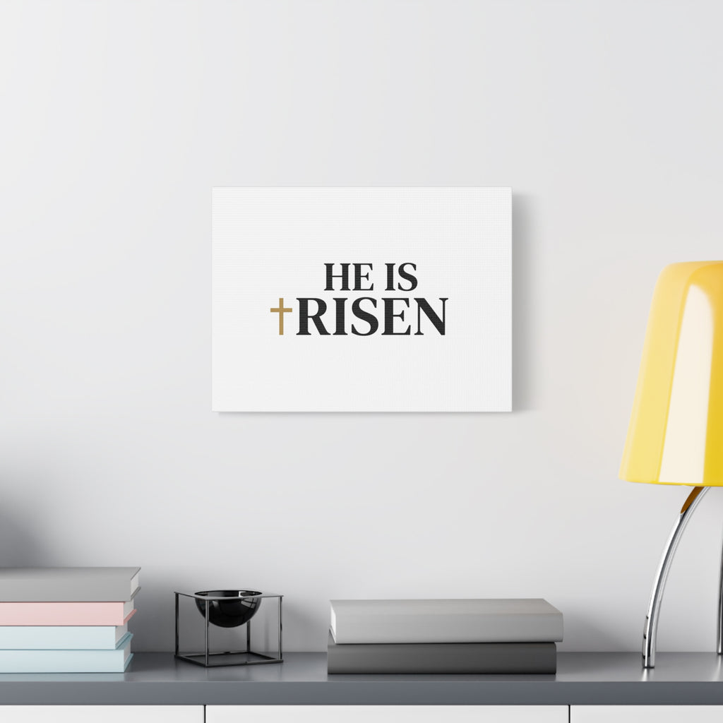 He Is Risen Canvas Print
