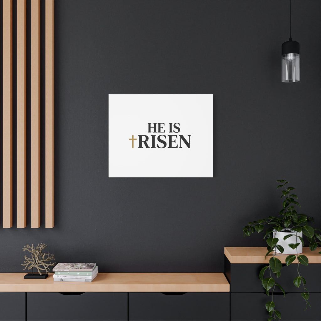 He Is Risen Canvas Print