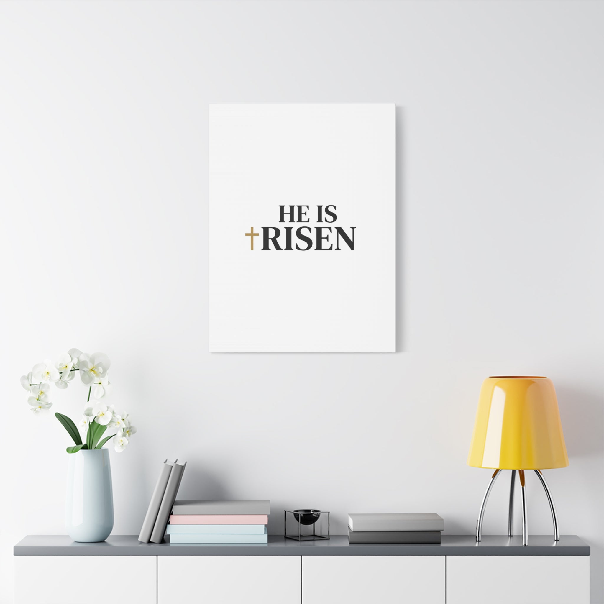 He Is Risen Canvas Print