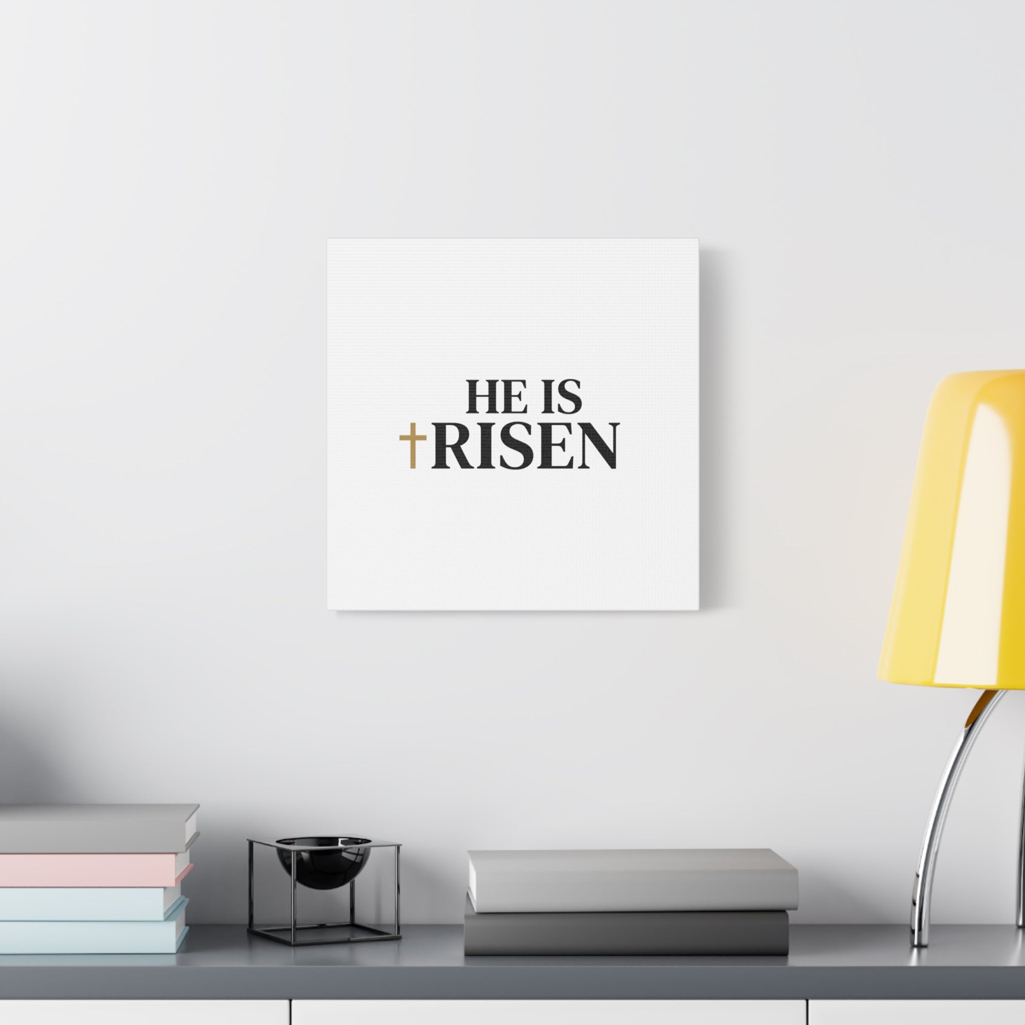 He Is Risen Canvas Print