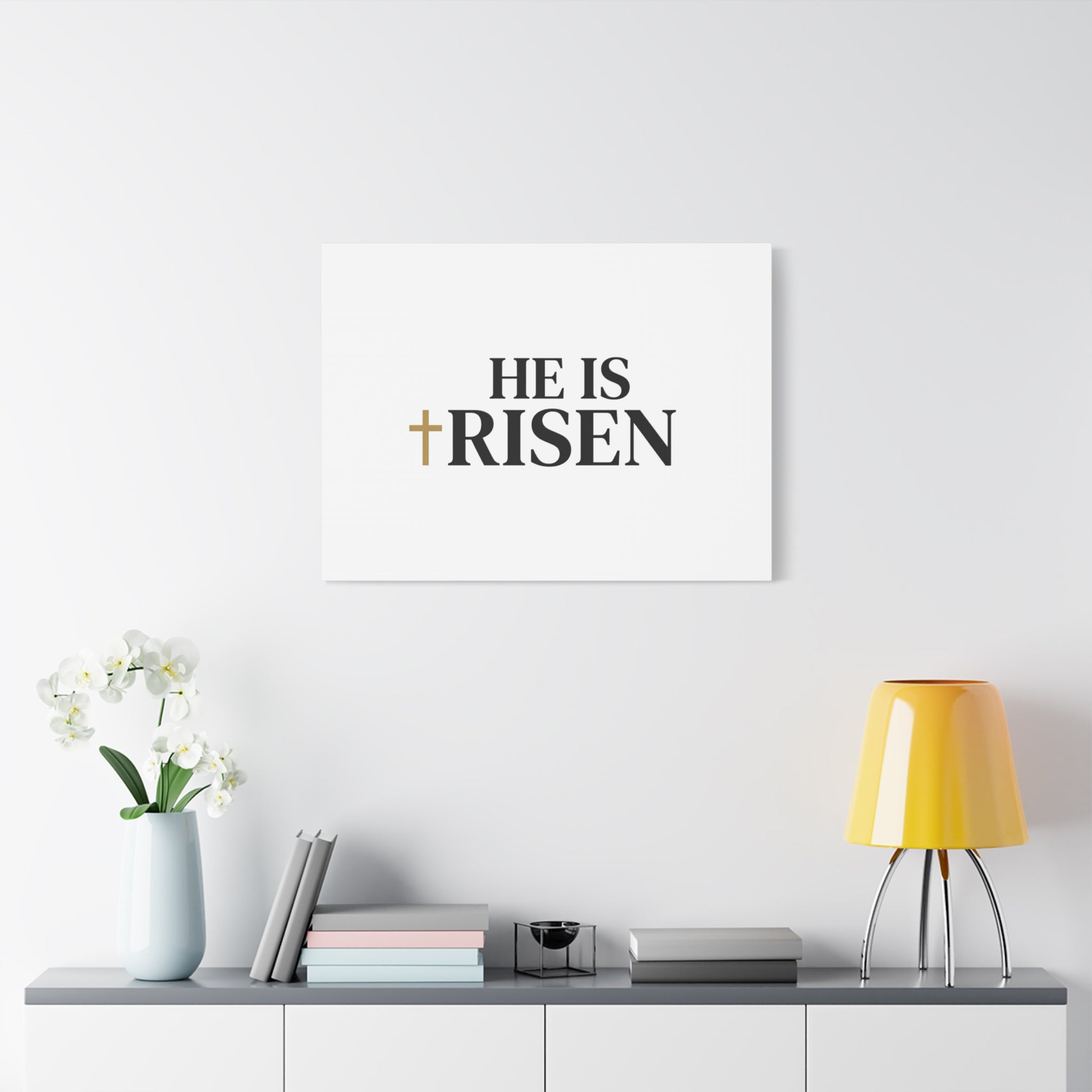 He Is Risen Canvas Print
