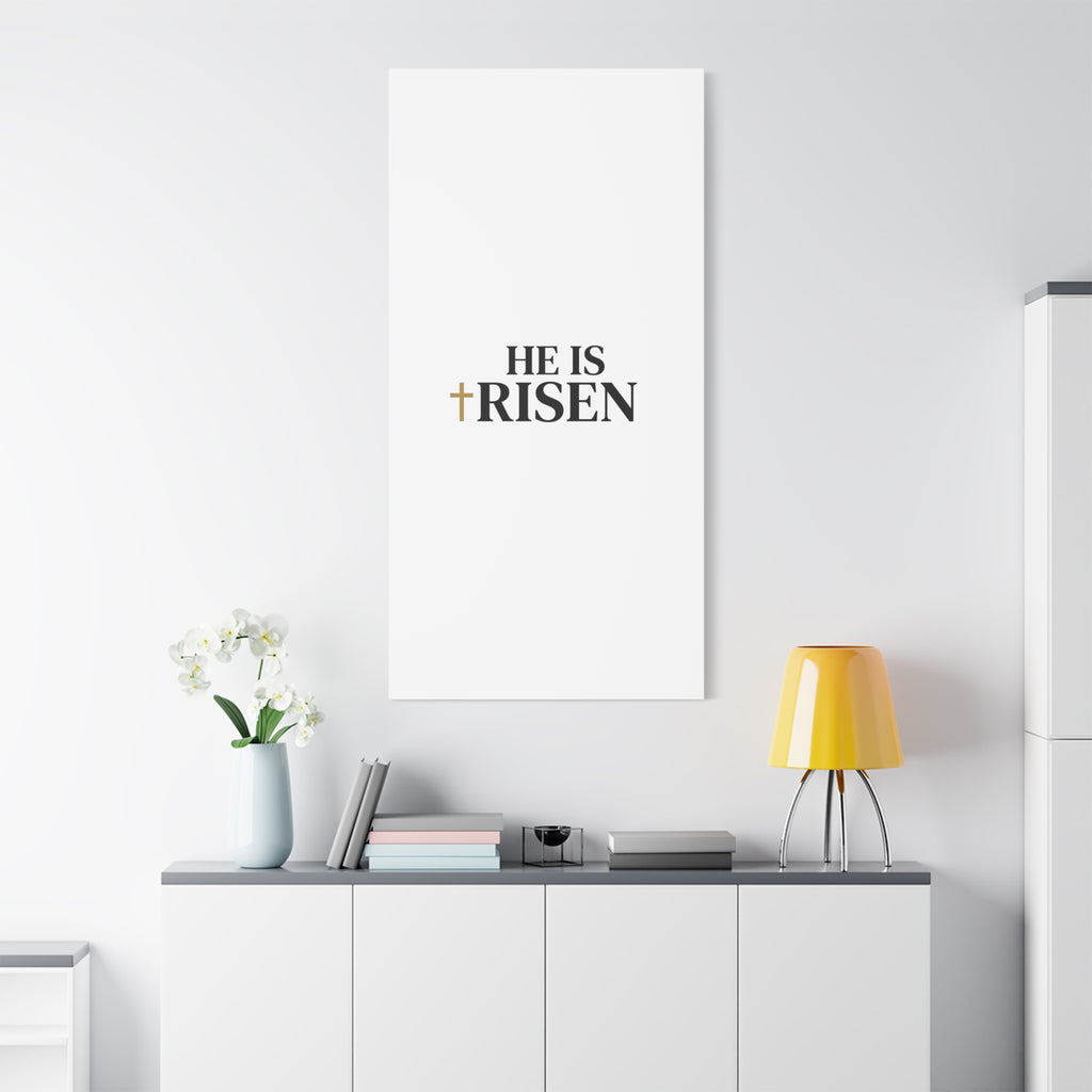 He Is Risen Canvas Print