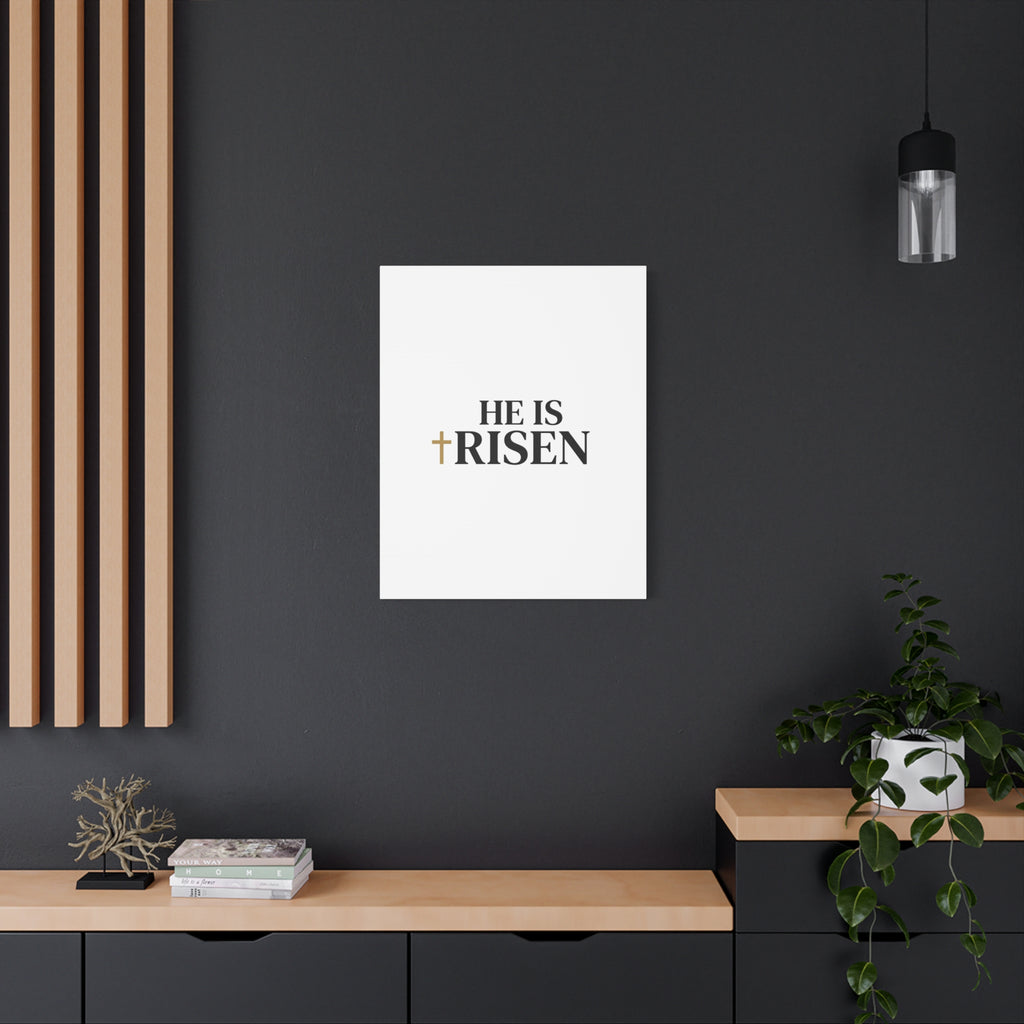 He Is Risen Canvas Print