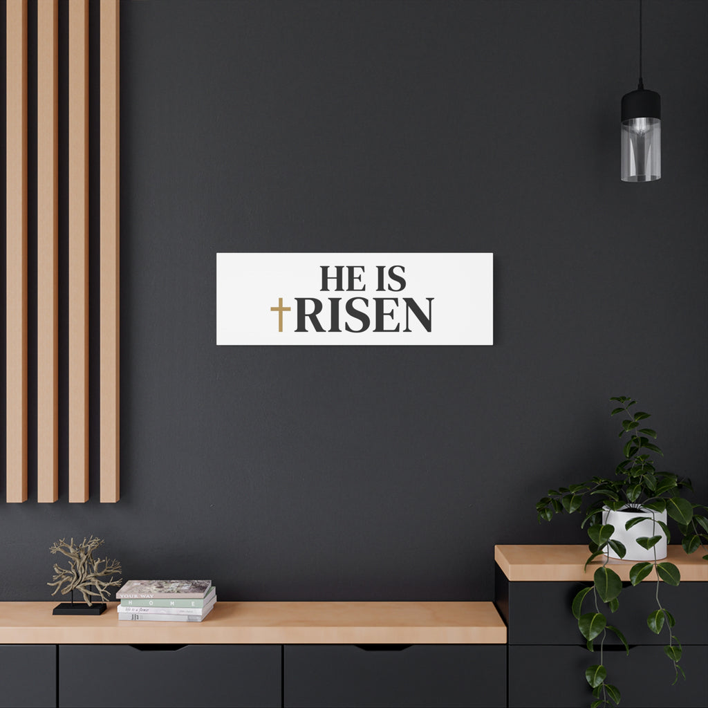 He Is Risen Canvas Print