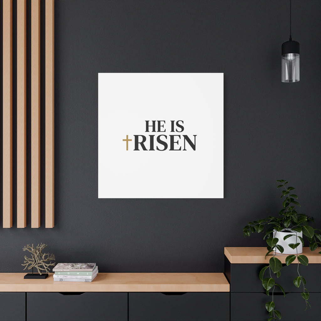 He Is Risen Canvas Print