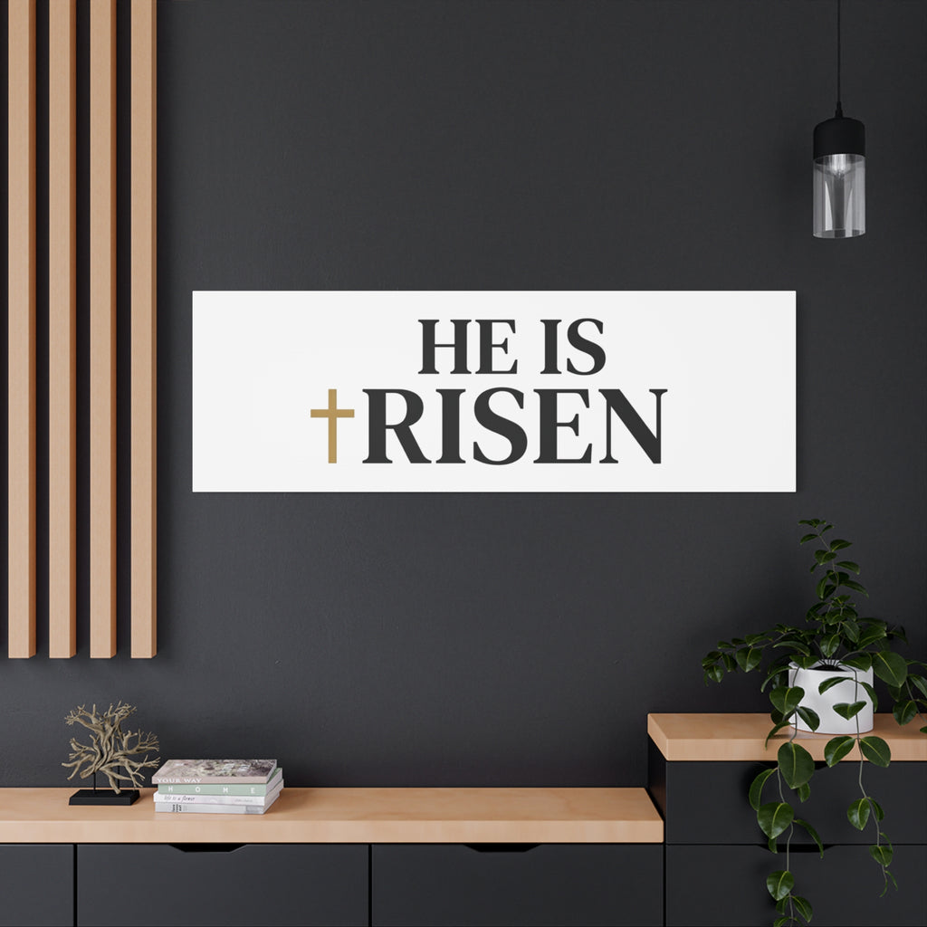 He Is Risen Canvas Print