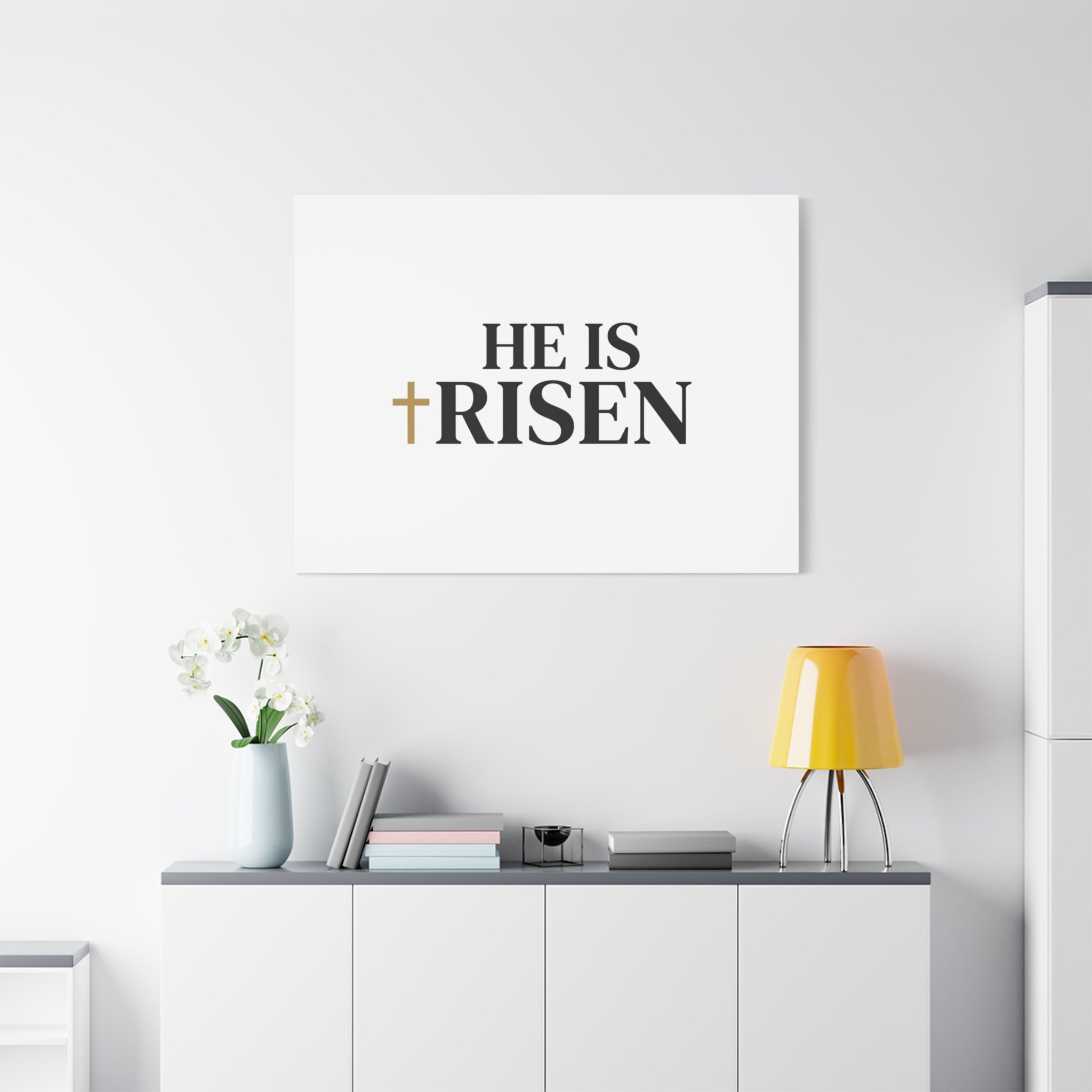He Is Risen Canvas Print