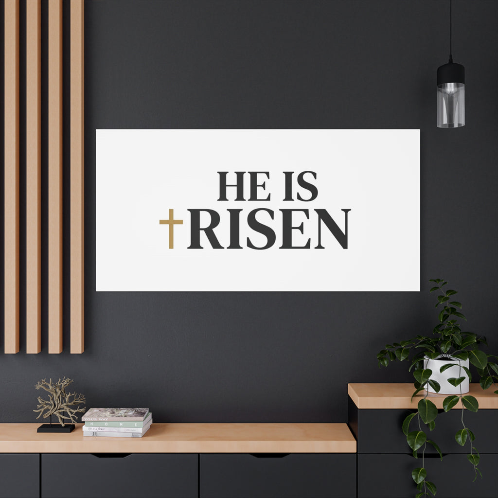 He Is Risen Canvas Print