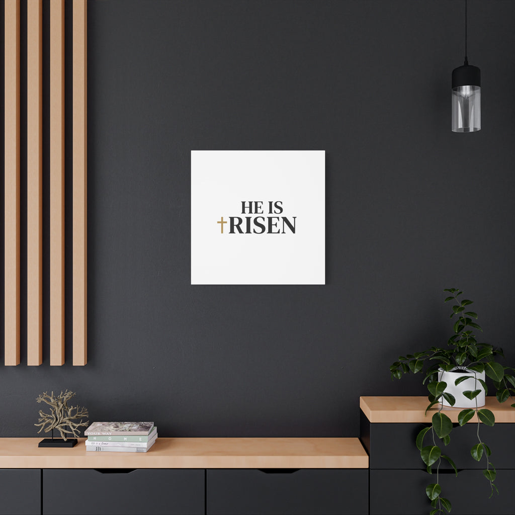He Is Risen Canvas Print