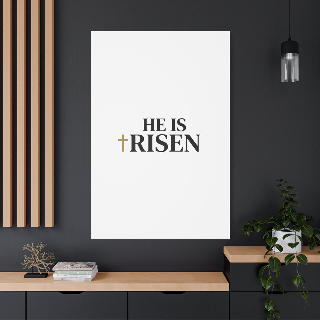 He Is Risen Canvas Print