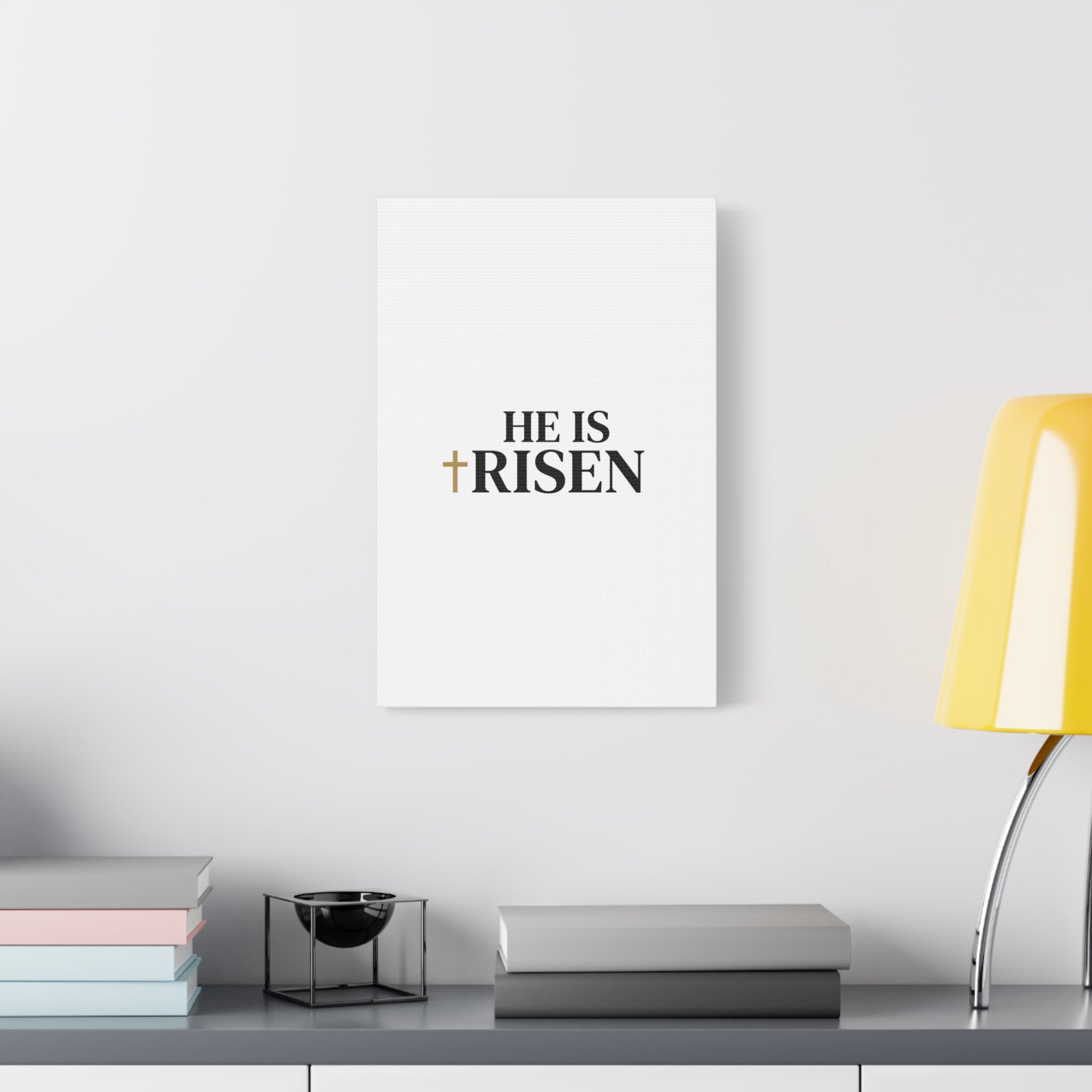 He Is Risen Canvas Print