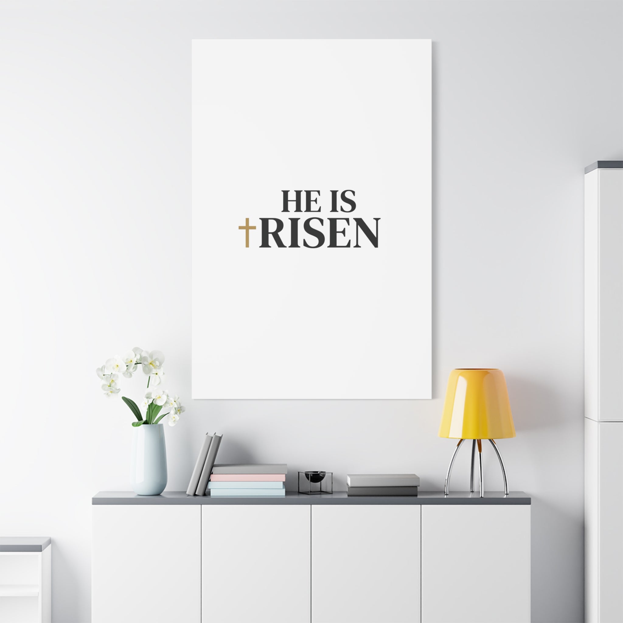 He Is Risen Canvas Print