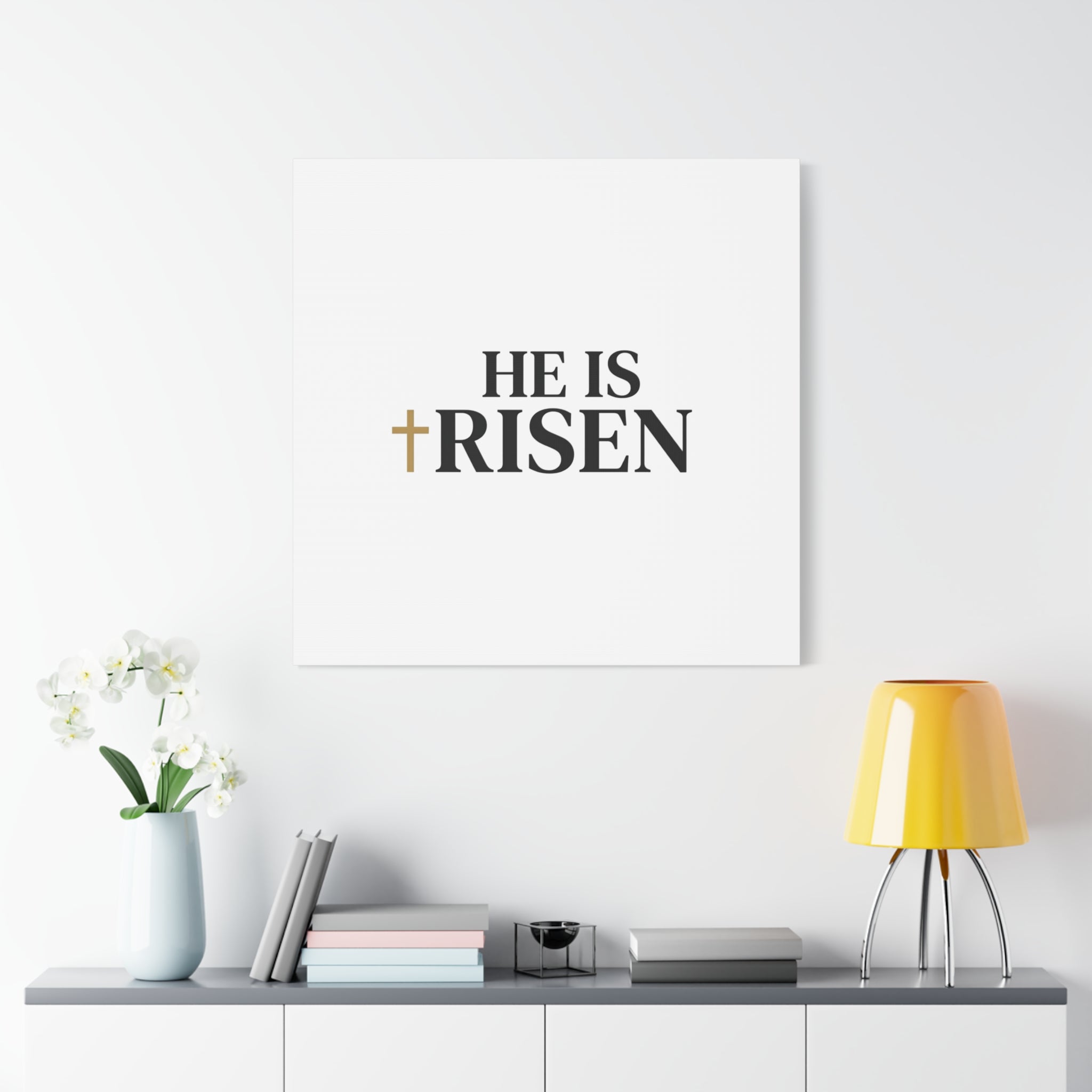 He Is Risen Canvas Print