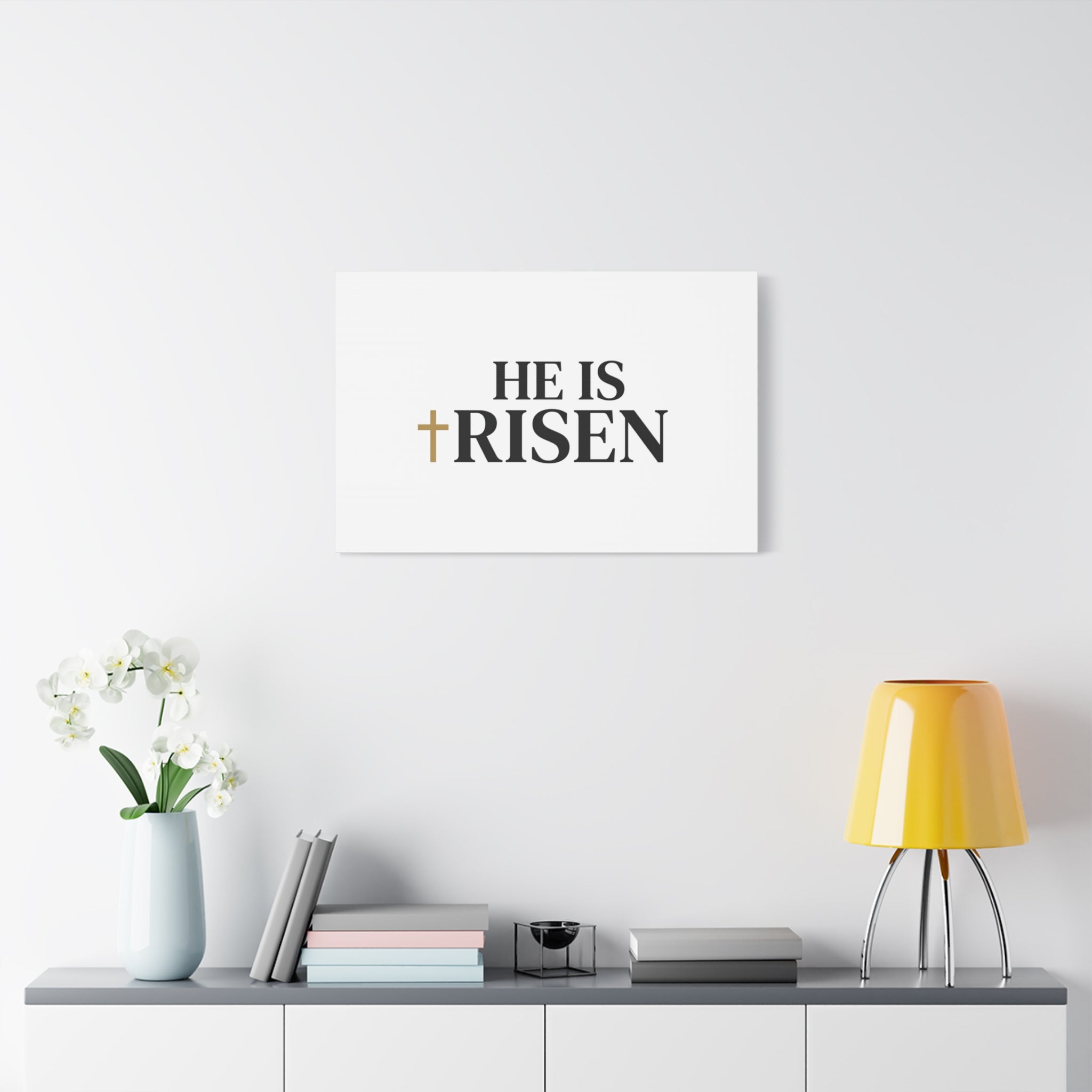 He Is Risen Canvas Print