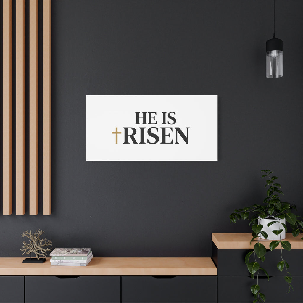 He Is Risen Canvas Print