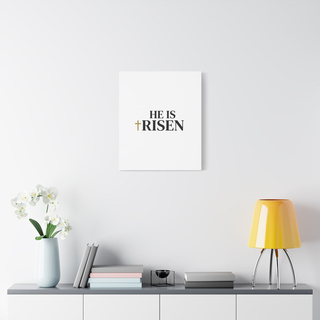 He Is Risen Canvas Print